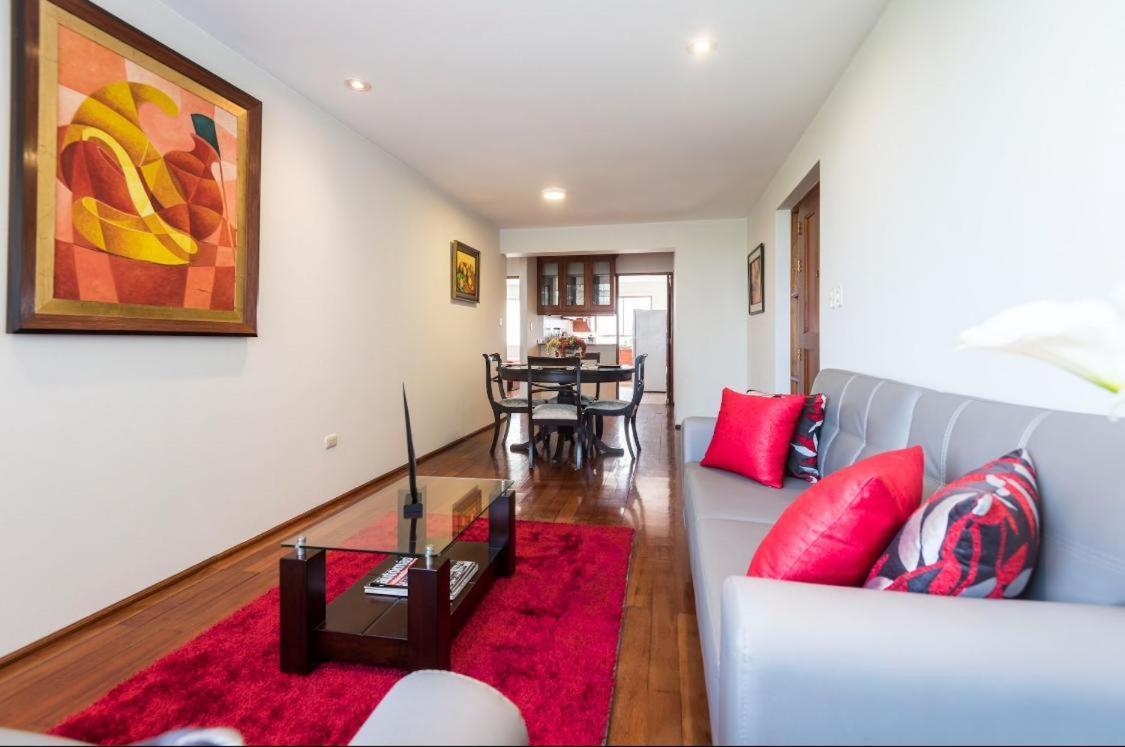 New Apartment In Miraflores! Laromar Area! Lima Exterior foto